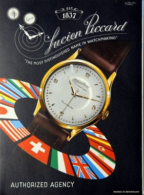 Ghisi publicolor - Lucien Piccard - Watchmaking