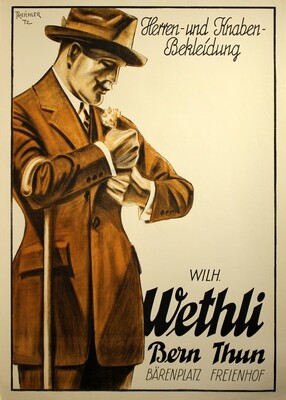 Treichler Tz - Wilh. Wethli Bekleidung - Bern, Thun