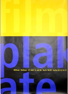 Willisau - Film - Plakate &#39;98