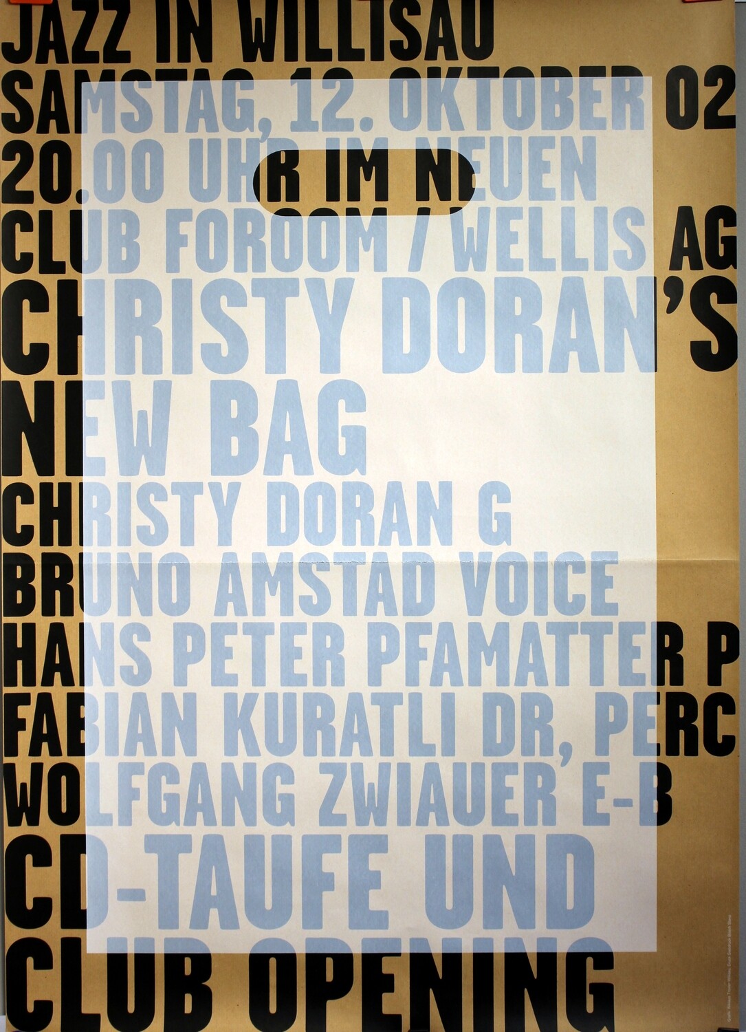 Troxler Niklaus - Jazz in Willisau - Christy Doran&#39;s new bag &#39;02