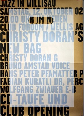 Troxler Niklaus - Jazz in Willisau - Christy Doran&#39;s new bag &#39;02