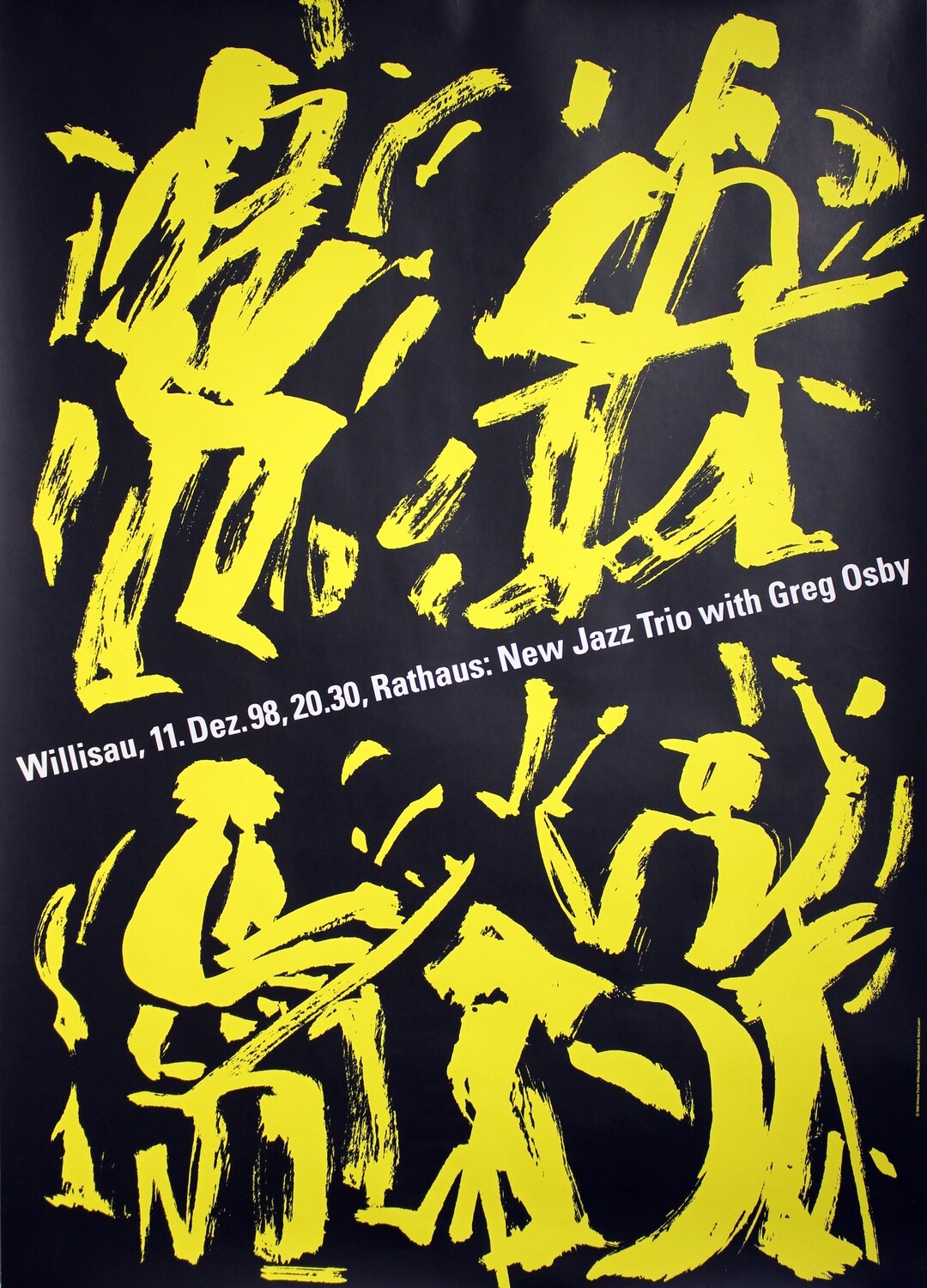 Troxler Niklaus - New Jazz Trio with Greg Osby &#39;98