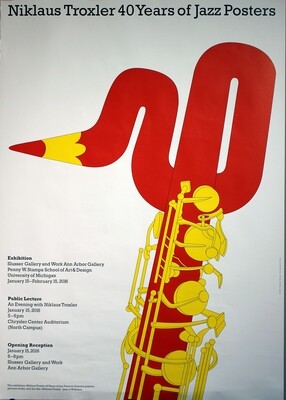 Niklaus Troxler 40 Years of Jazz Posters &#39;16