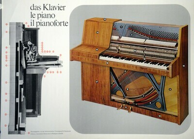 das Klavier - le piano - il pianoforte