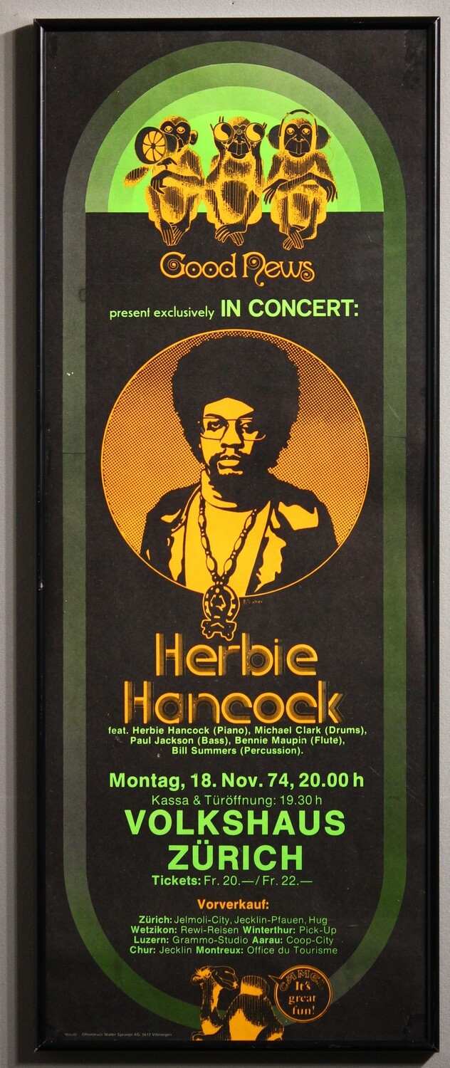 Herbie Hancock in Zürich &#39;74