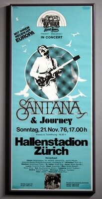 SANTANA &amp; Journey in Zürich &#39;76