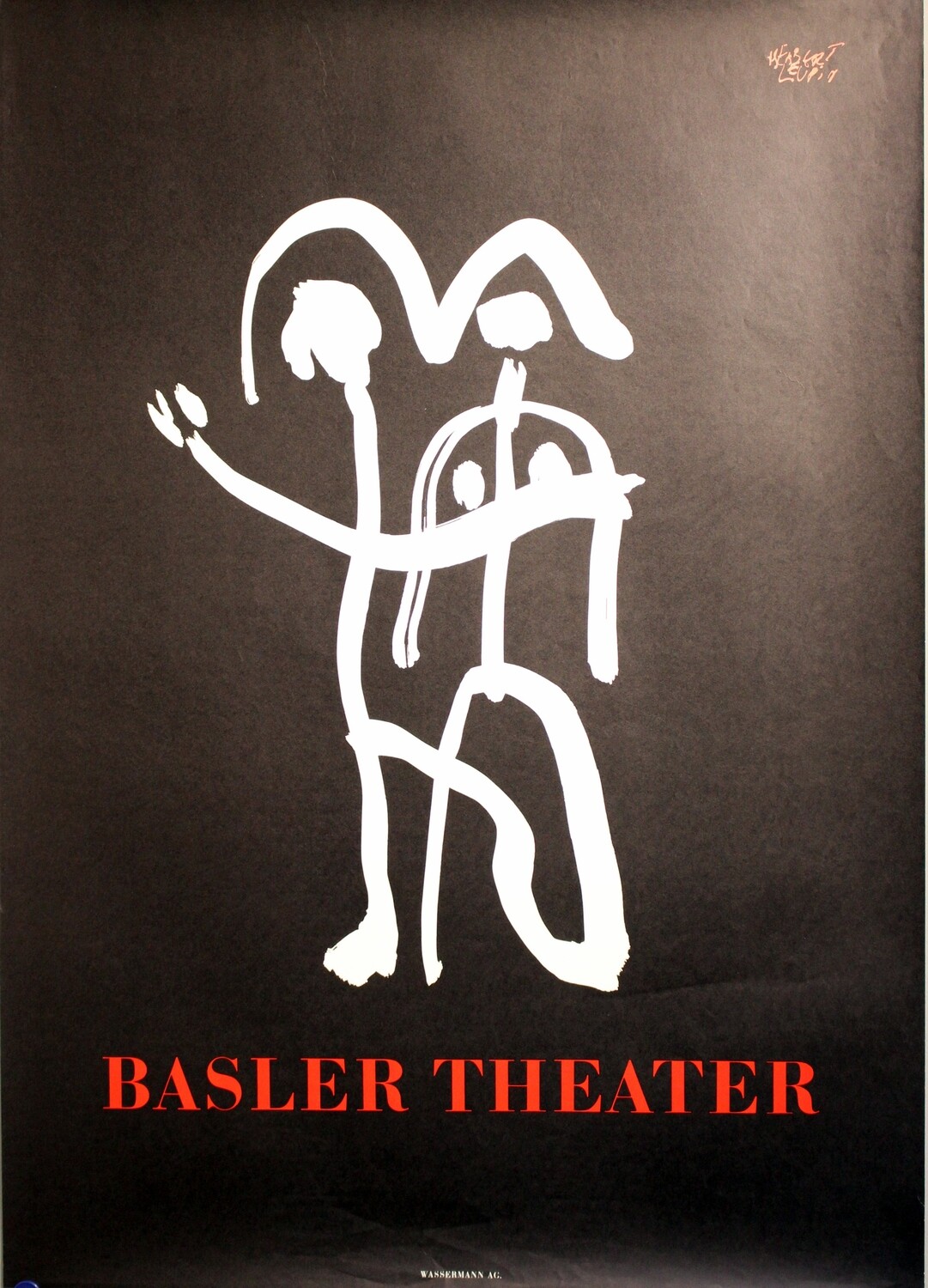 Leupin Herbert - Basler Theater &#39;69