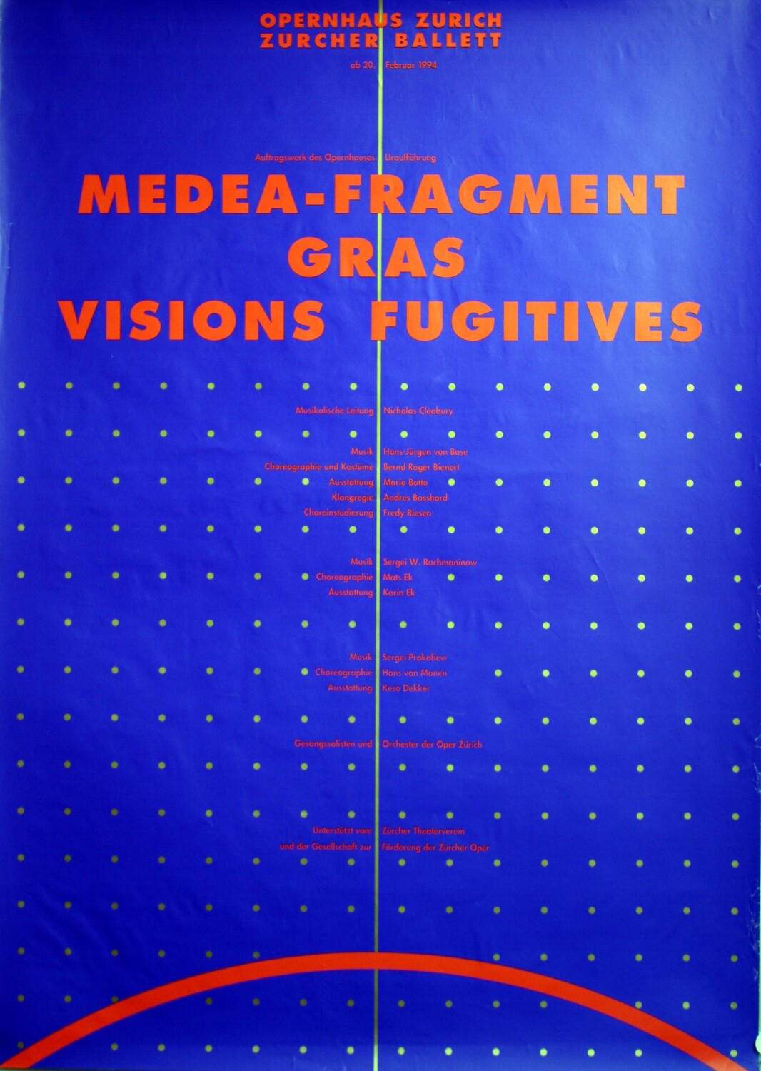 Opernhaus Zürich - Medea Fragment of Grass Visions Fugitives &#39;94