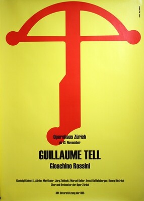 Zielinski Jörg - GUILLAUME TELL - Gioachino Rossini 
Opernhaus Zürich