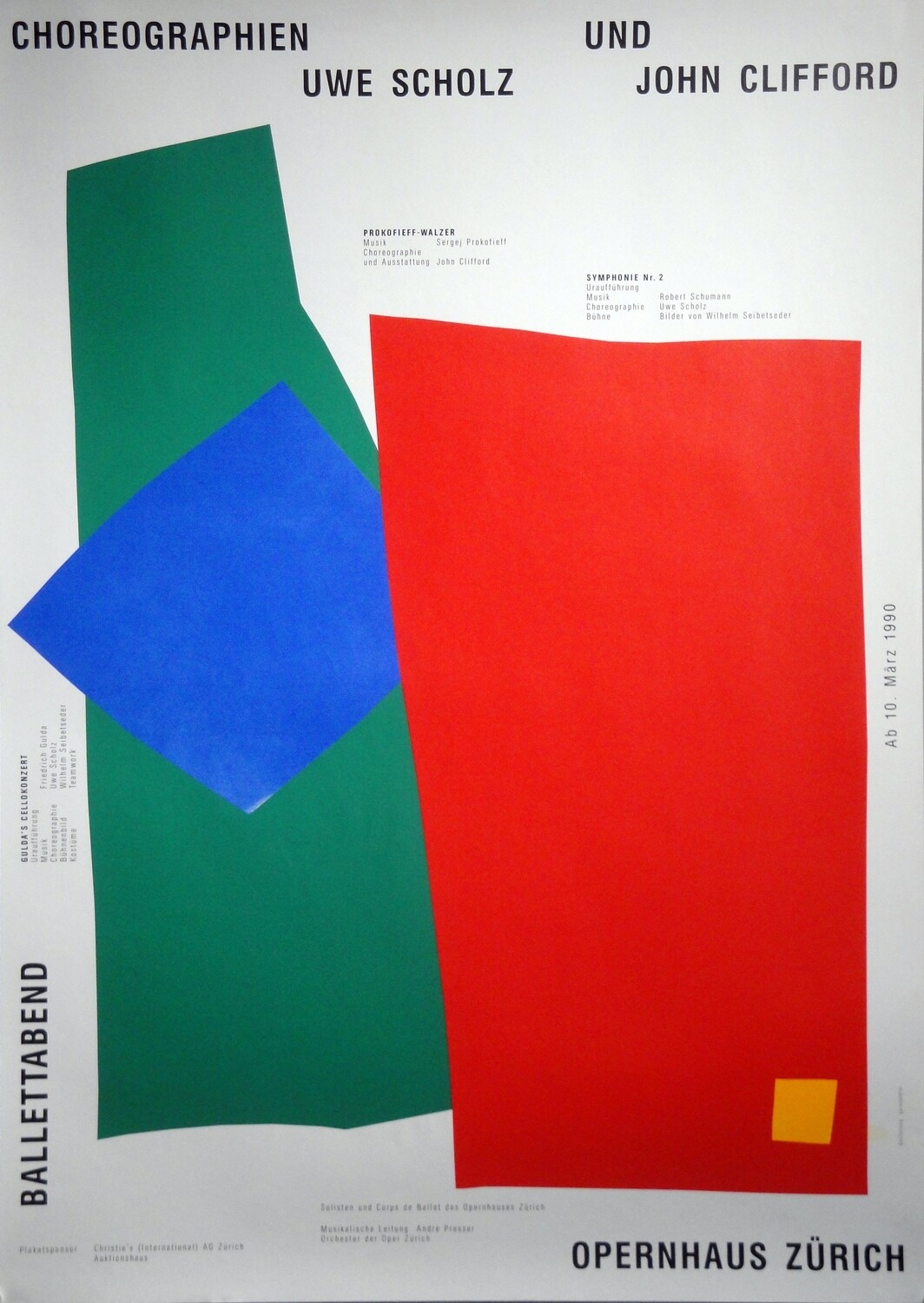 Geissbühler D. - Ballettabend - Opernhaus Zürich
