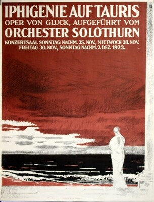 Iphigenie auf Tauris - Oper von Gluck - Orchester Solothurn 1923