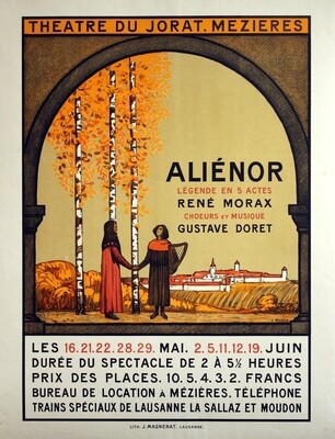 Jean Morax, Theatre du Jorat, Aliénor
