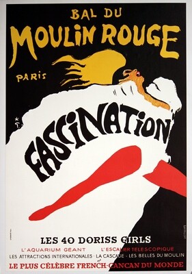 Gruau René, Bal du Moulin Rouge Paris
