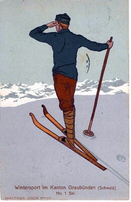 Koch Walther - Wintersport im Kanton Graubünden