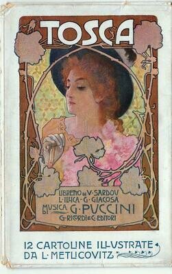 Metlicovitz Leopold - TOSCA - Musica G. Puccini
