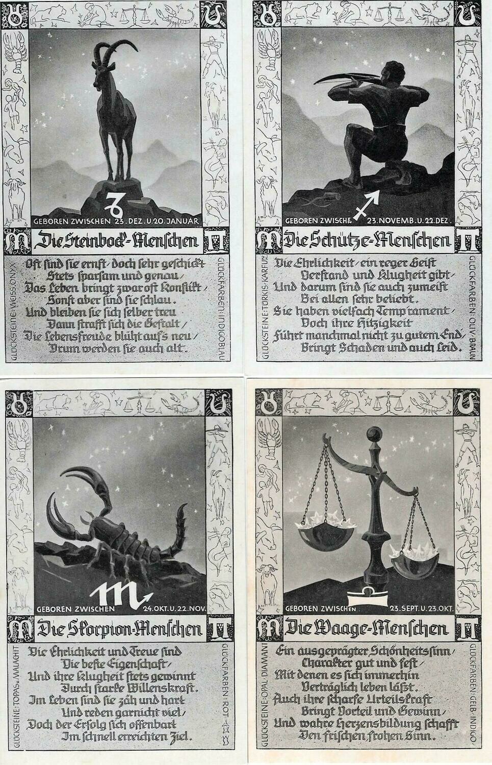 Sternzeichen - Tierkreiszeichen - Astrologie