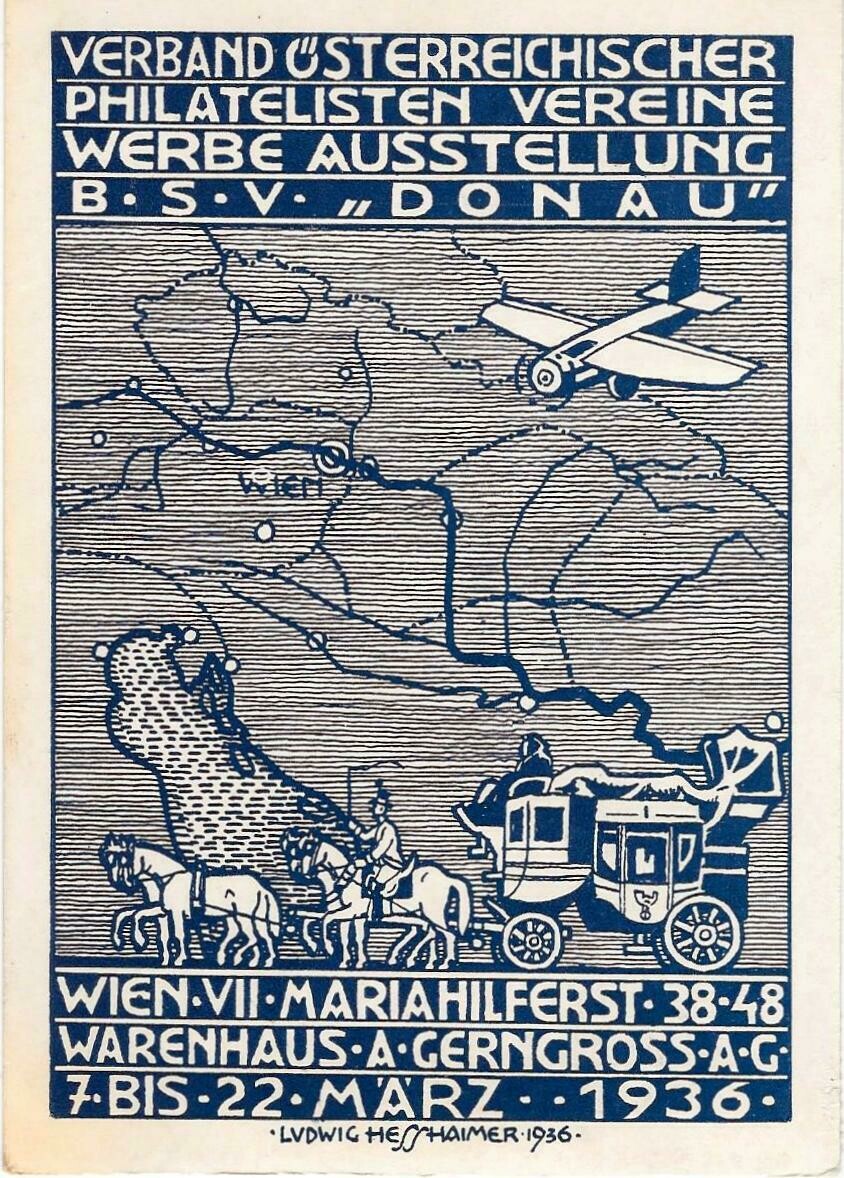 Oesterreichischer Philatelisten Vereine 1936