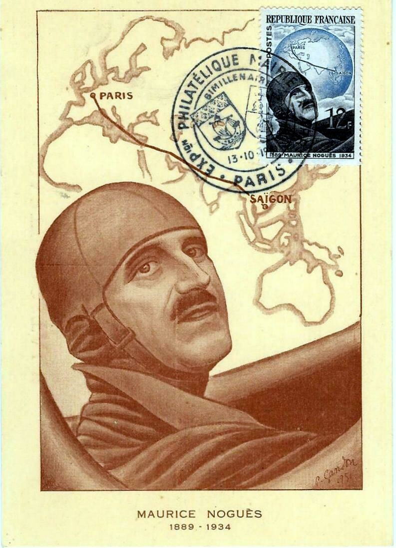 Exposition Philtélique du Bimilénaire 1951 - Maurice Noguès