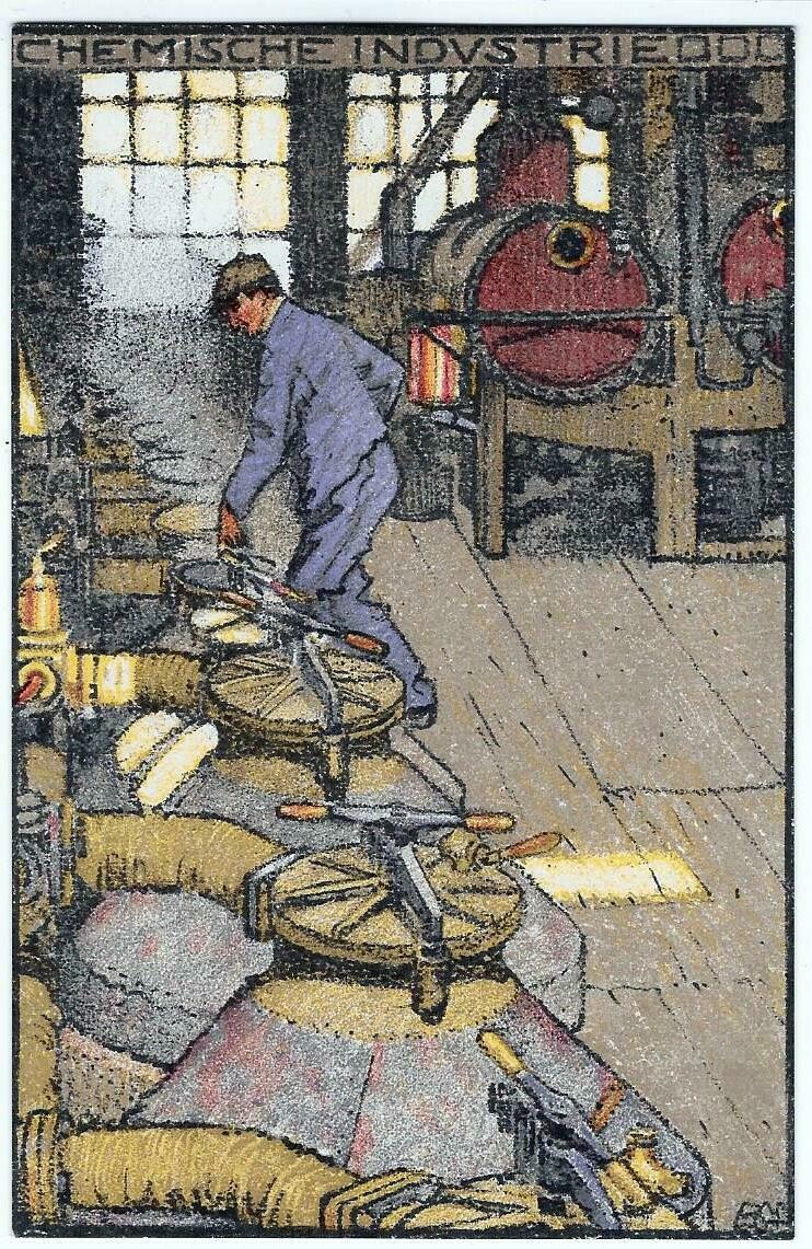 Mangold Burkhard - Schweiz. Landesausstellung in Bern 1914 - Chemische Industrie