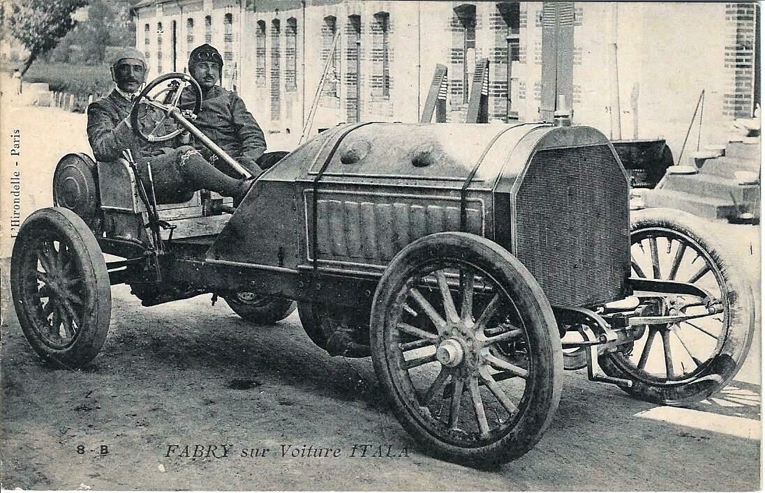Fabry sur Voiture Itala