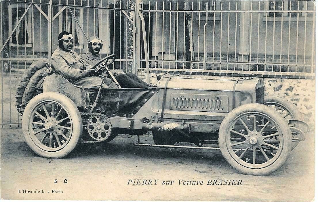 Pierry sur Voiture Brasier