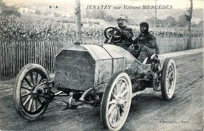 Jenatzy sur Voiture Mercedes