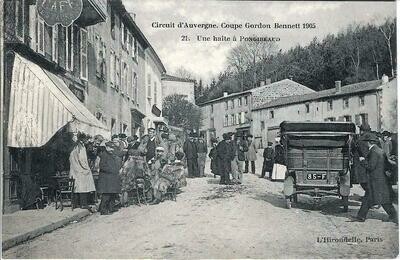 Circuit d&#39;Auvergne - Coupe Gordon Bennet, Une halte à Pongibeaud