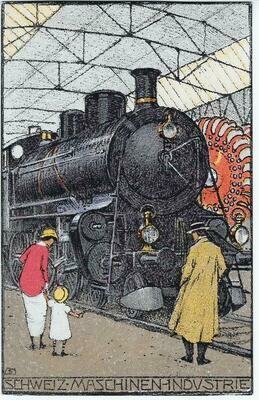 Mangold Burkhard, Schweiz. Landes-Ausstellung in Bern 1914
Maschinen-Industrie
