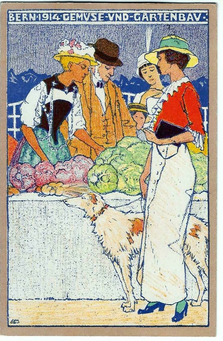 Mangold Burkhard, Schweiz. Landes-Ausstellung in Bern 1914 
Gemüse- und Gartenbau