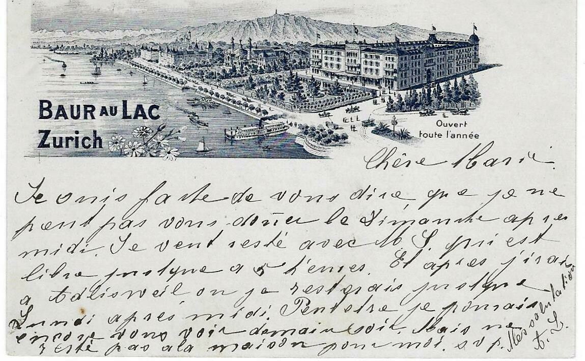 Baur au Lac Zürich