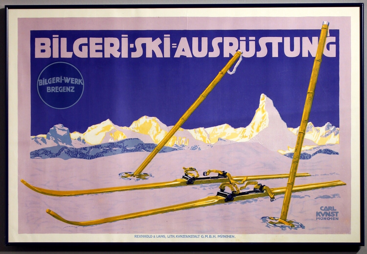 Kunst Carl - Bilgeri-Ski-Ausrüstung in Bregenz