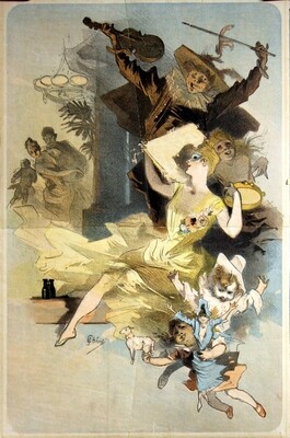 Chéret Jules (1836 - 1932) - Pantomimes