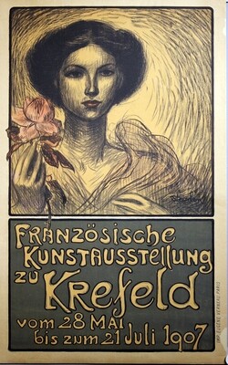 Steinlen Théophile A. - Französische Kunstausstellung zu Krefeld 1907