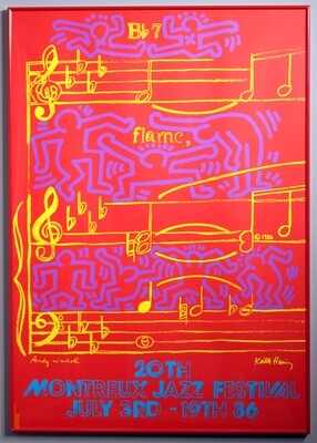 Warhol Andy + Haring Keith - Montreux Jazz Festival &#39;86