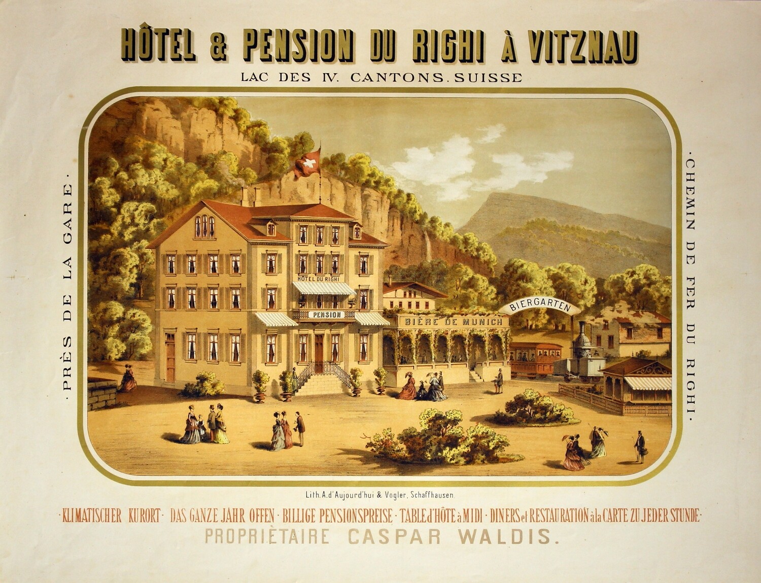 Hotel du Righi à Vitznau - Rigi-Bahn
