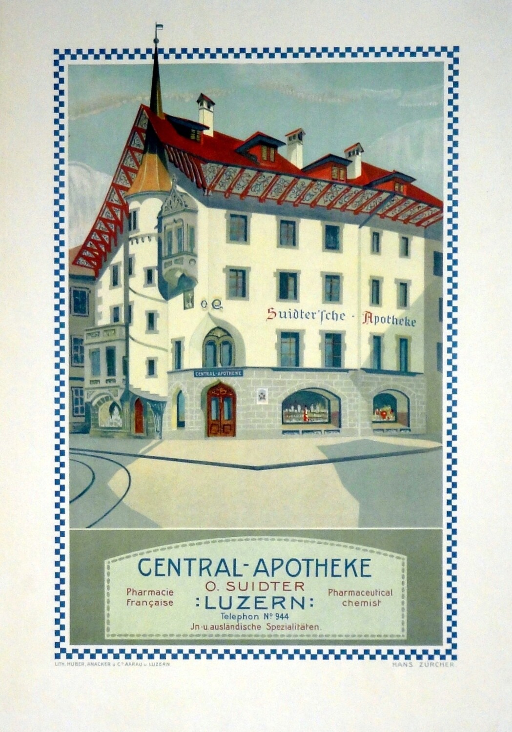 Zürcher Hans - Central-Apotheke Luzern