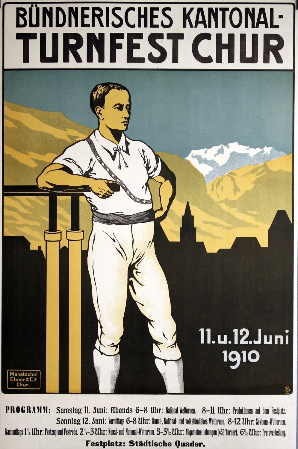 Bündnerisches Kantonal-Turnfest Chur 1910