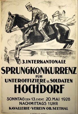 Ernst Otto - Sprunkgkonkurrenz in Hochdorf 1928