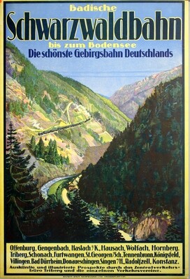 Badische Schwarzwaldbahn bis zum Bodensee