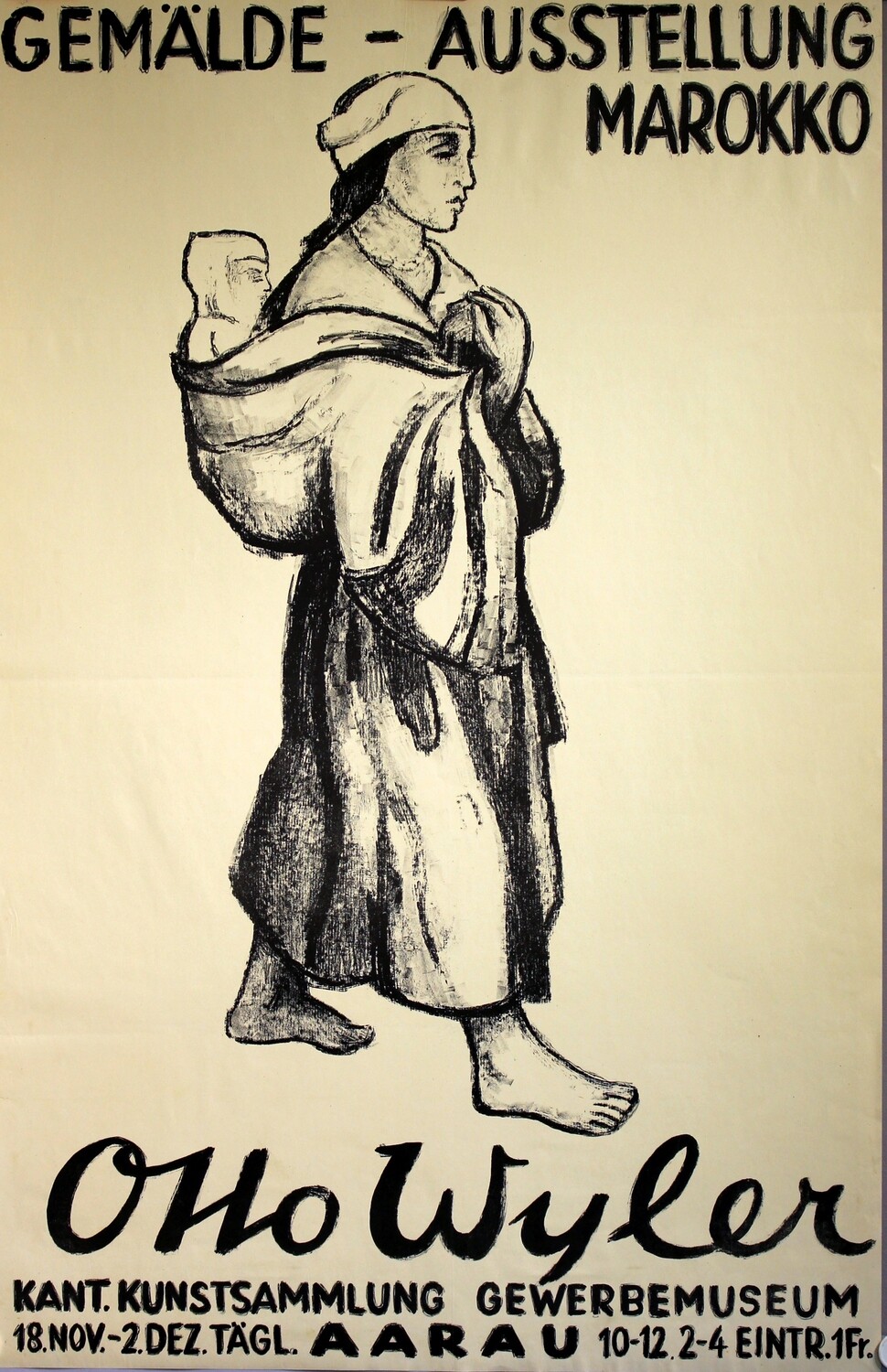 Wyler Otto - Gemälde-Ausstellung Marokko - Kunstsammlung Gewerbemuseum Aarau