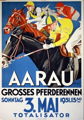 Stauffer W. - Aarau - Grosses Pferderennen 1931