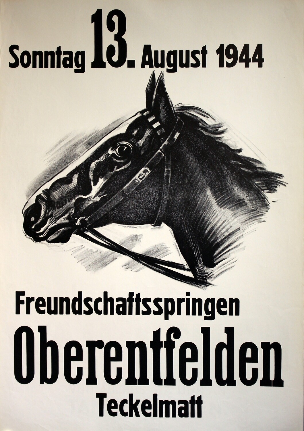 Freundschaftsspringen Oberentfelden Teckelmatt 1944