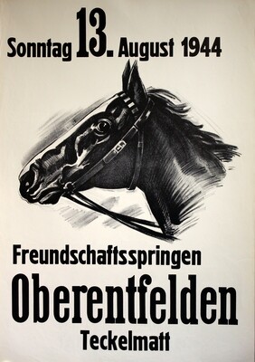 Freundschaftsspringen Oberentfelden Teckelmatt 1944