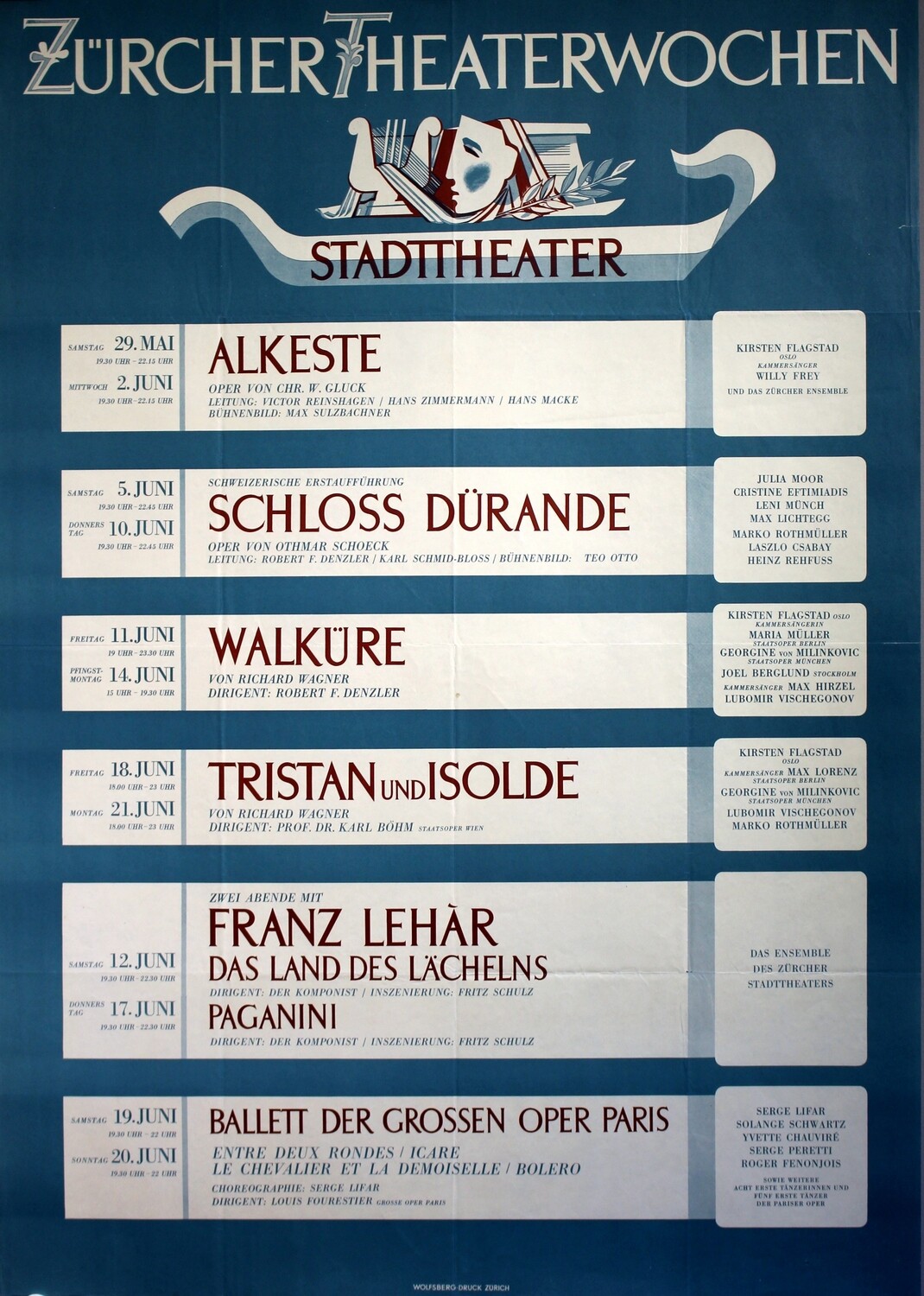 Zürcher Theaterwochen - Stadttheater Zürich