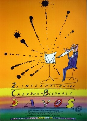 Fehr René - 2. Internationale Cartoon-Biennale Davos 1988