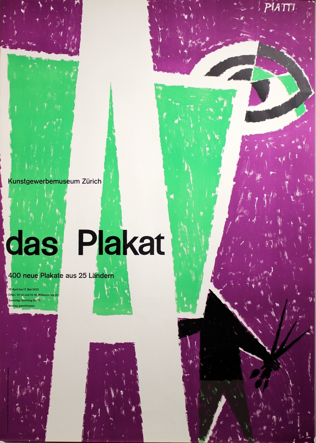 Piatti Celestino - Das Plakat im Kunstgewerbemuseum Zürich