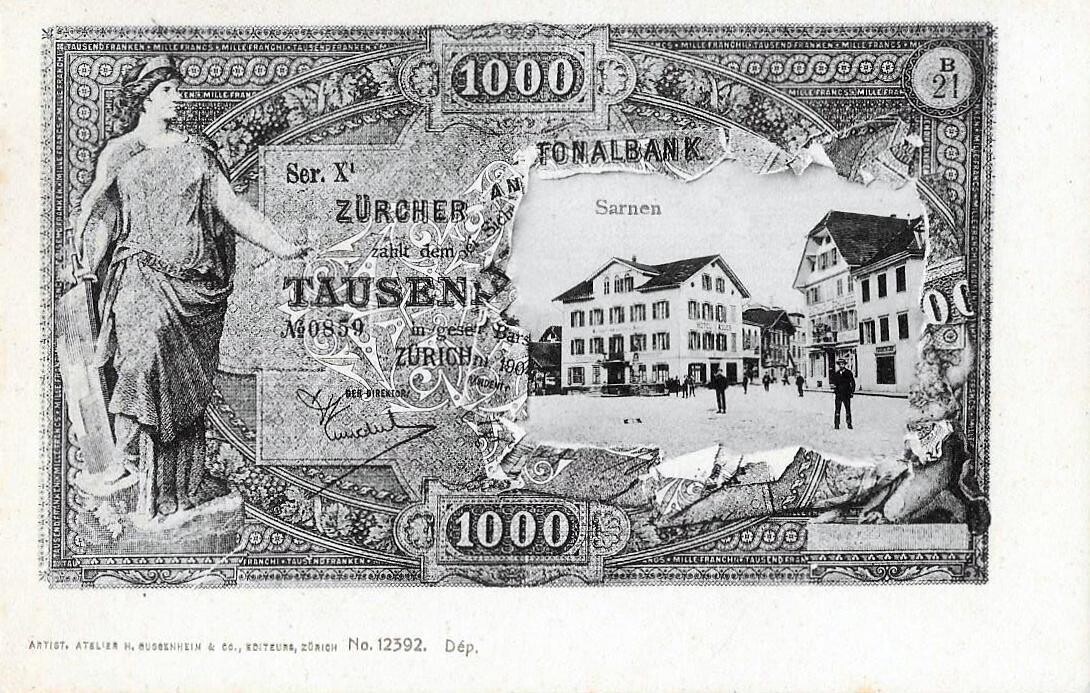 Sarnen um 1910