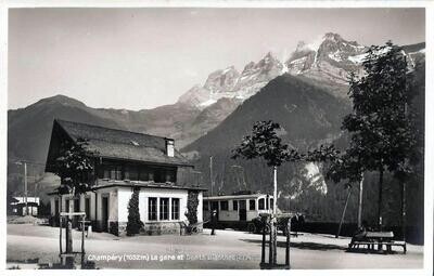 Champéry - La Gare ca. 1930