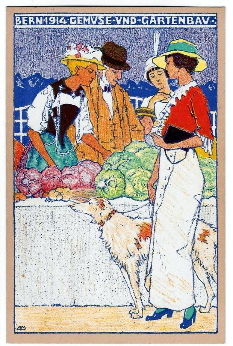 Mangold Burkhard, Schweiz. Landes-Ausstellung in Bern 1914 
Gemüse- und Gartenbau