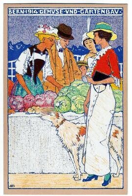 Mangold Burkhard, Schweiz. Landes-Ausstellung in Bern 1914 
Gemüse- und Gartenbau